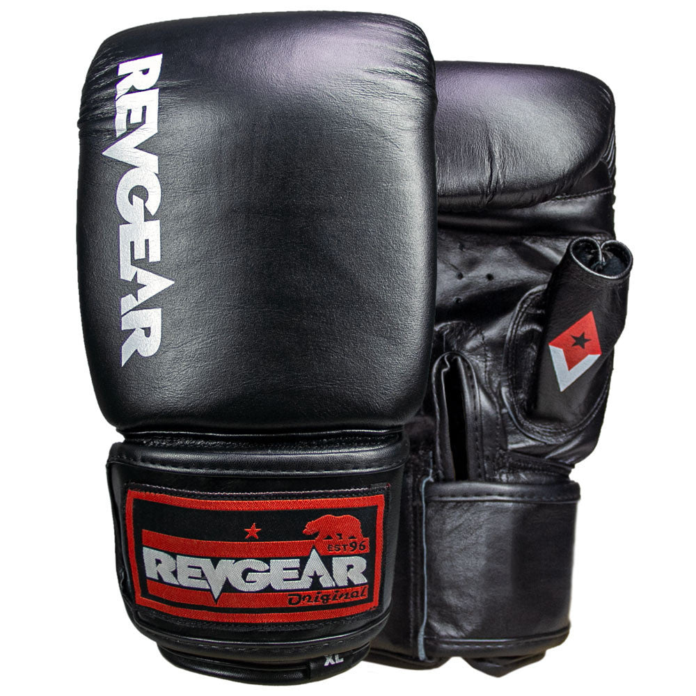 Revgear Leather Bag Gloves | Essential Training Gear