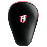 Revgear Leather Curved Focus Mitts for Boxing, MMA & Muay Thai Training