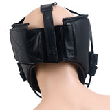 Revgear Leather Headgear with Face Cage - Professional Combat Sports Protection