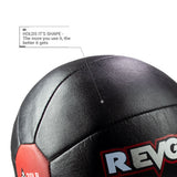 Revgear Leather Medicine Ball - Professional Training Equipment