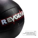 Revgear Leather Medicine Ball - Professional Training Equipment