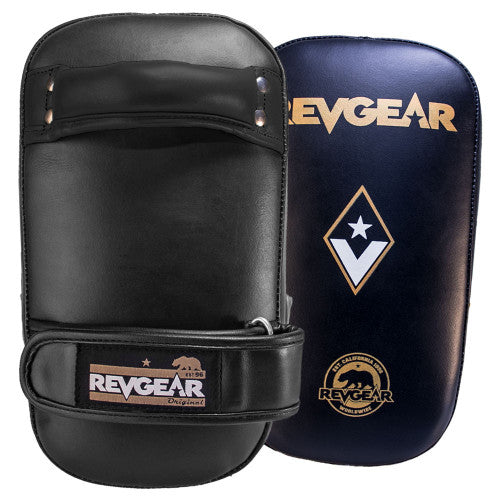 Revgear Mini T Micro Thai Pads | Ultra-Compact Precision Kick Pads