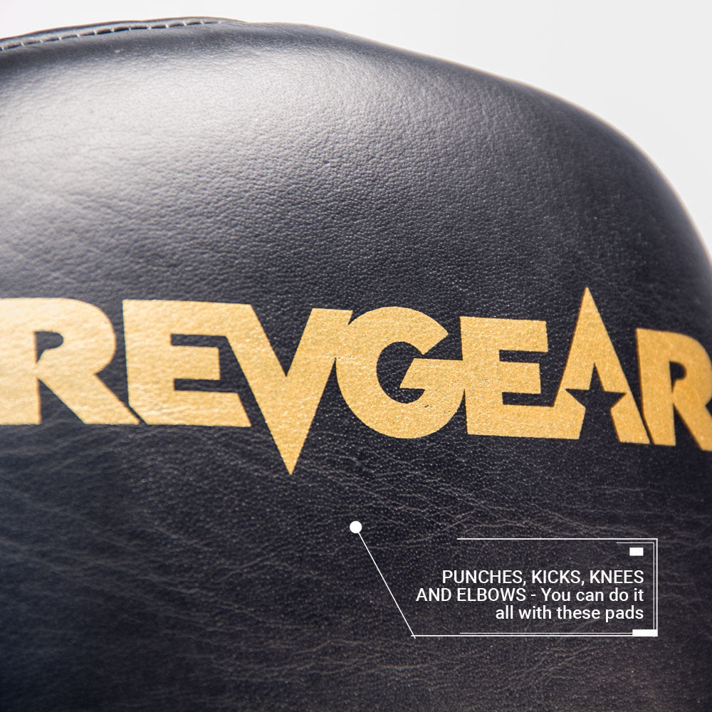 Revgear Mini T Micro Thai Pads | Ultra-Compact Precision Kick Pads