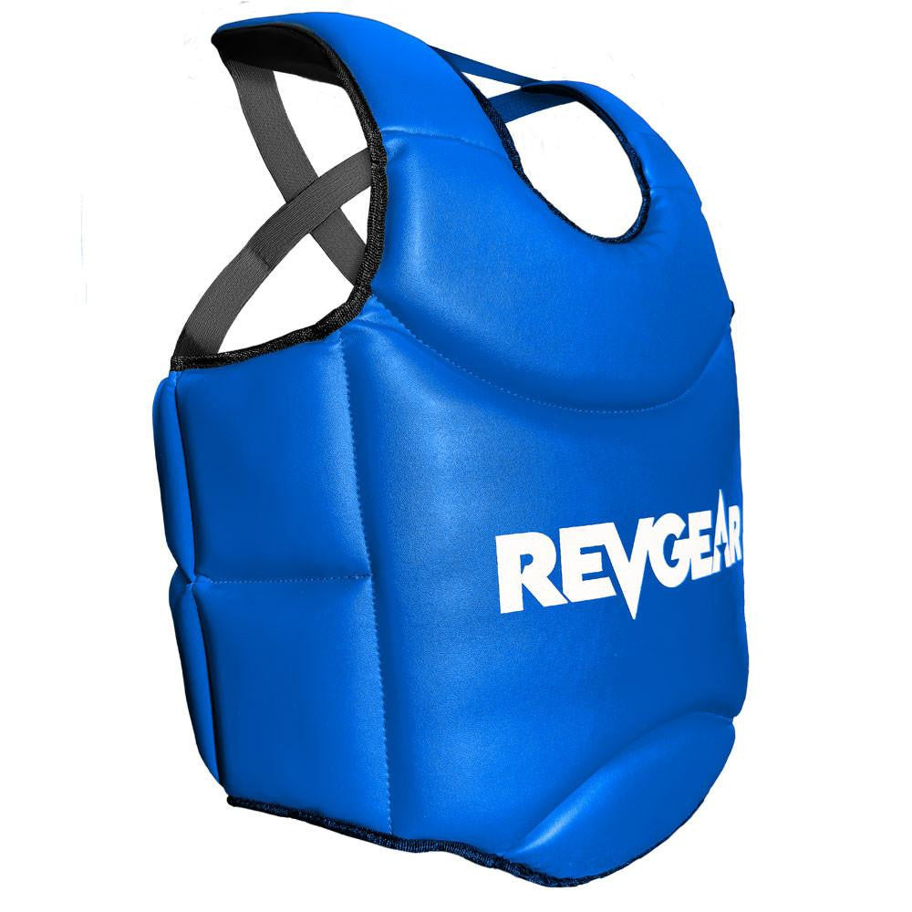 Revgear Muay Thai Reversible Chest Guard | Red & Blue Sparring Protection