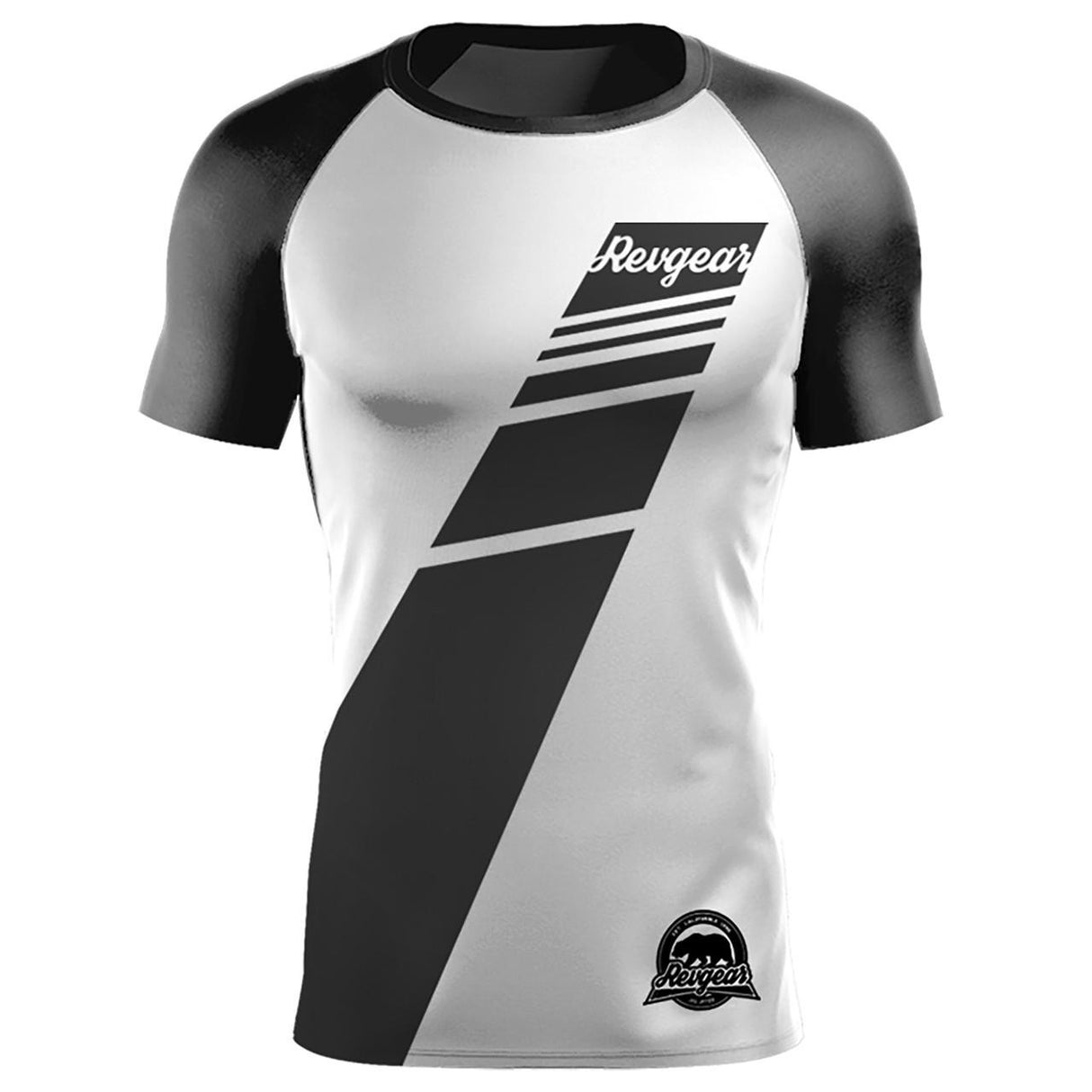 Revgear IBJJF Legal No-Gi Ranked Short Sleeve Rash Guard for BJJ