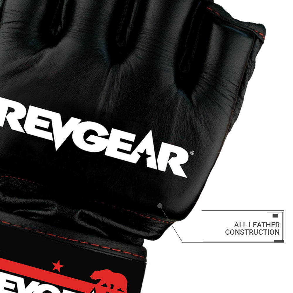 Revgear Challenger 2 Leather MMA Gloves