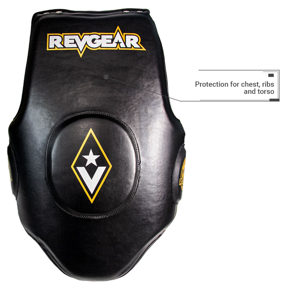 Revgear Pro Gel Chest Guard for Muay Thai, MMA & Krav Maga