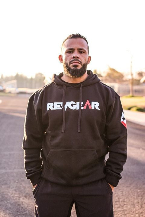 Revgear Black Pullover Hoody | Classic Athletic Fit for Martial Arts