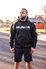 Revgear Black Pullover Hoody | Classic Athletic Fit for Martial Arts
