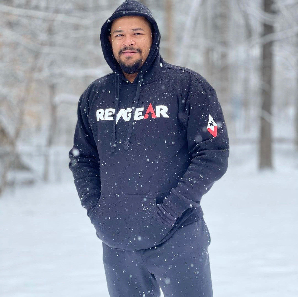 Revgear Black Pullover Hoody | Classic Athletic Fit for Martial Arts
