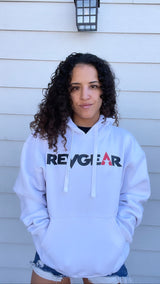 Revgear Pullover Hoody - White | Classic Athletic Training Hoodie