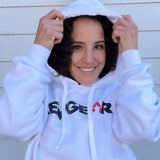 Revgear Pullover Hoody - White | Classic Athletic Training Hoodie