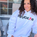 Revgear Pullover Hoody - White | Classic Athletic Training Hoodie