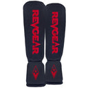 Revgear Amateur Cloth Shin & Instep Guards for Muay Thai, MMA, Boxing