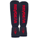 Revgear Amateur Cloth Shin & Instep Guards for Muay Thai, MMA, Boxing