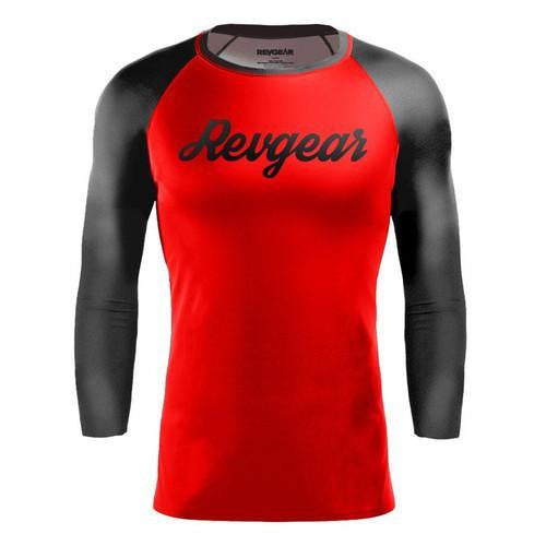 Revgear Grizzly Long Sleeve Jiu Jitsu Rashguard for Grappling & MMA