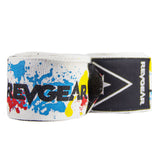 Revgear Pro Series Splatt White Elastic Hand Wraps - 180"
