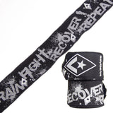 Revgear Pro Series "Train Fight Recover Repeat" Elastic Hand Wraps - 2" x 180"
