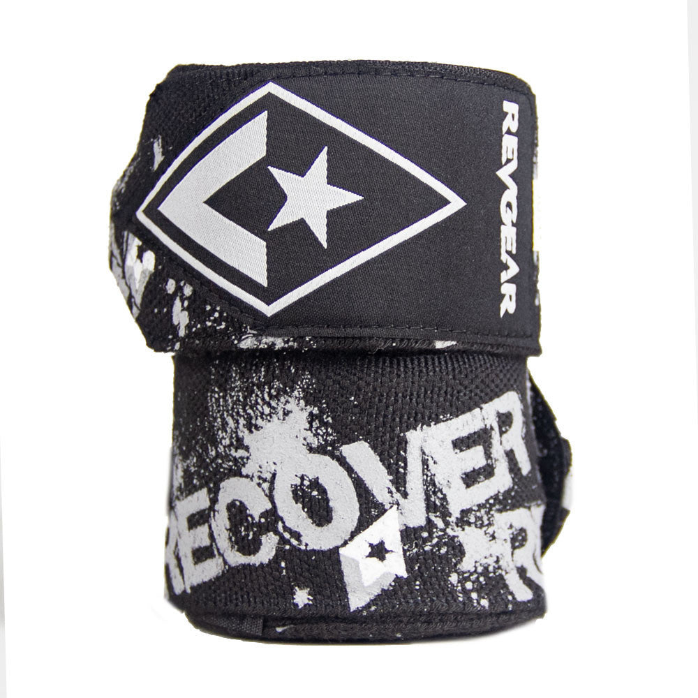 Revgear Pro Series "Train Fight Recover Repeat" Elastic Hand Wraps - 2" x 180"