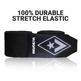 Revgear Pro Series "Train Fight Recover Repeat" Elastic Hand Wraps - 2" x 180"