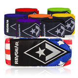 Revgear Pro Series USA Flag Elastic Hand Wraps - 180"
