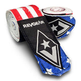 Revgear Pro Series USA Flag Elastic Hand Wraps - 180"