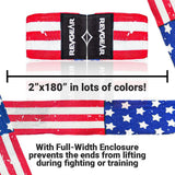 Revgear Pro Series USA Flag Elastic Hand Wraps - 180"