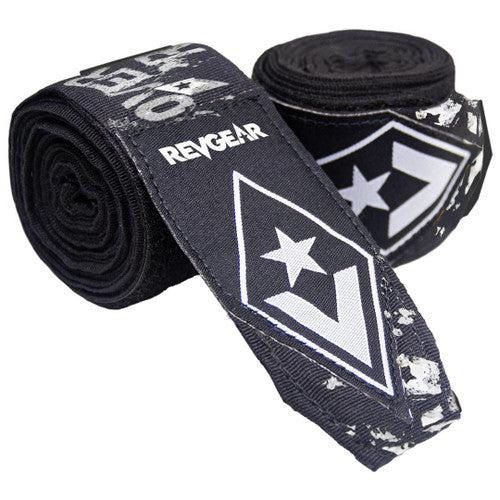 Revgear Pro Series "Train Fight Recover Repeat" Elastic Hand Wraps - 2" x 180"