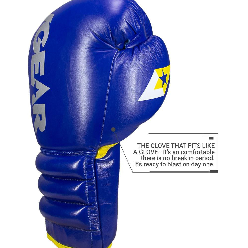 Revgear S4 Pro Lace Boxing Gloves - Professional Sparring