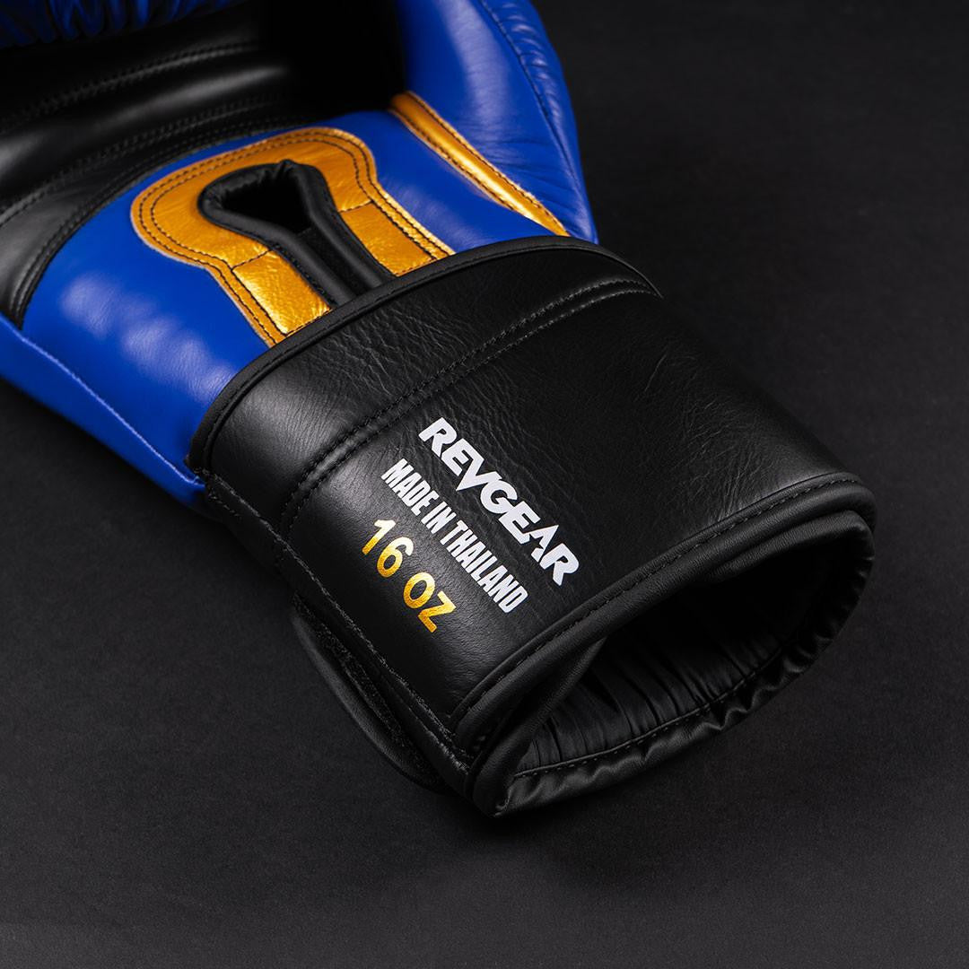 Revgear S7 Leather Sparring Gloves - Hook and Loop