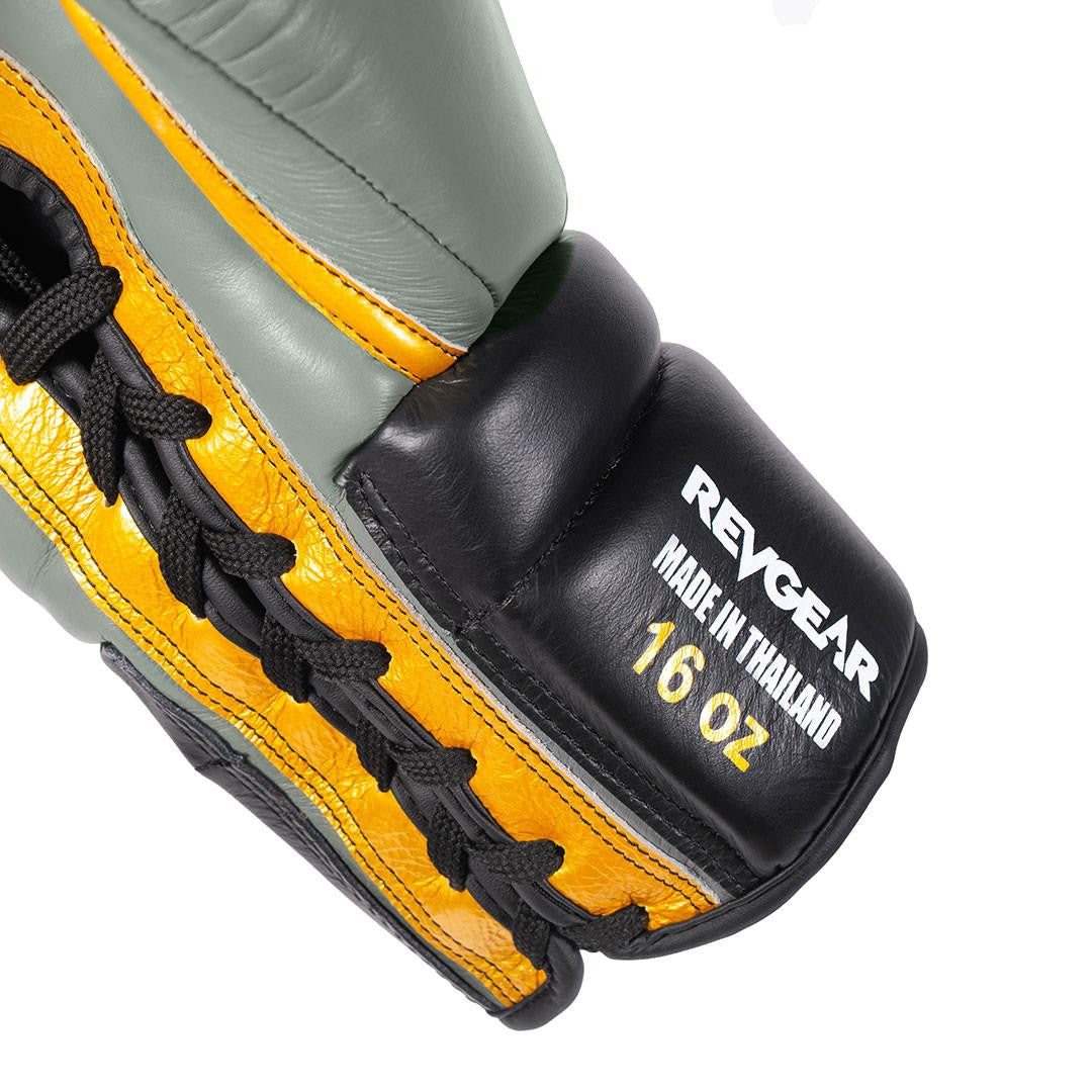 Revgear S7 Leather Sparring Gloves - Lace Up