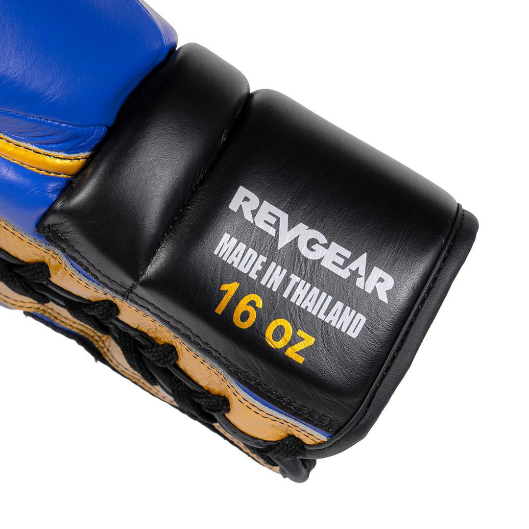 Revgear S7 Leather Sparring Gloves - Lace Up