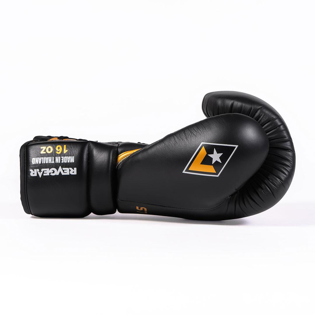 Revgear S7 Leather Sparring Gloves - Lace Up