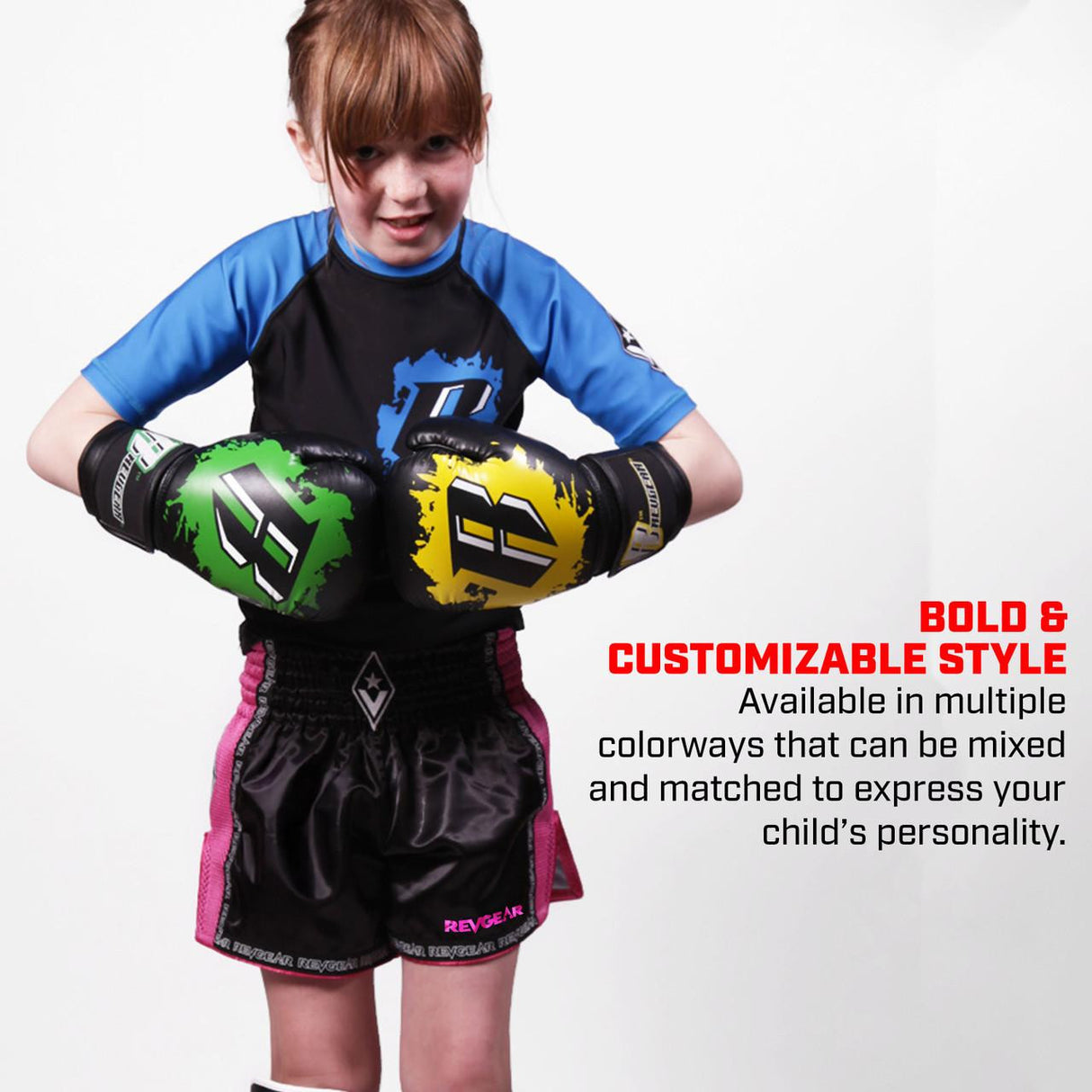 Revgear Youth Combat Series Thai Shorts | Authentic Muay Thai Gear