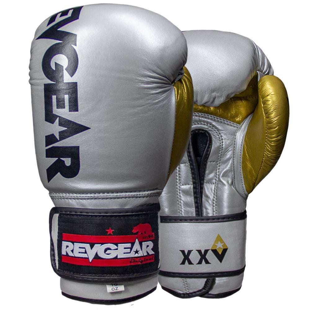 Revgear Sentinel S3 Pro Leather Gel Boxing Gloves