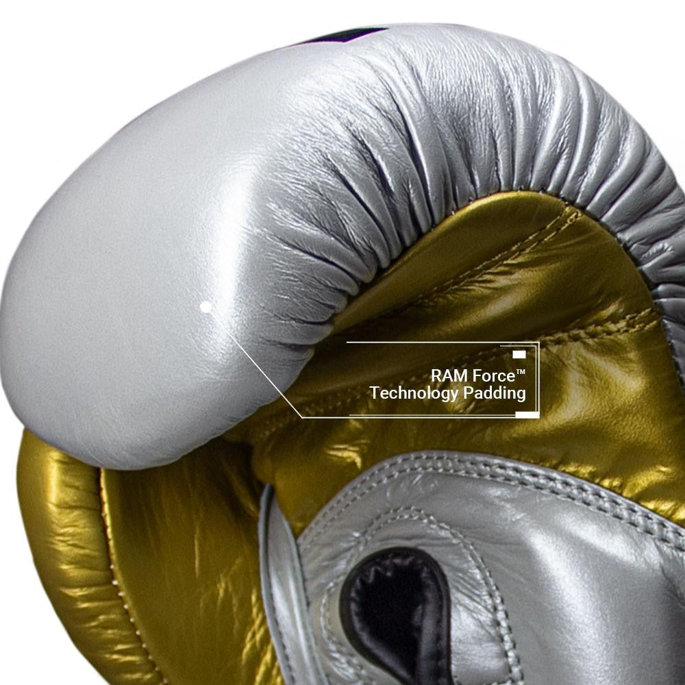 Revgear Sentinel S3 Pro Leather Gel Boxing Gloves