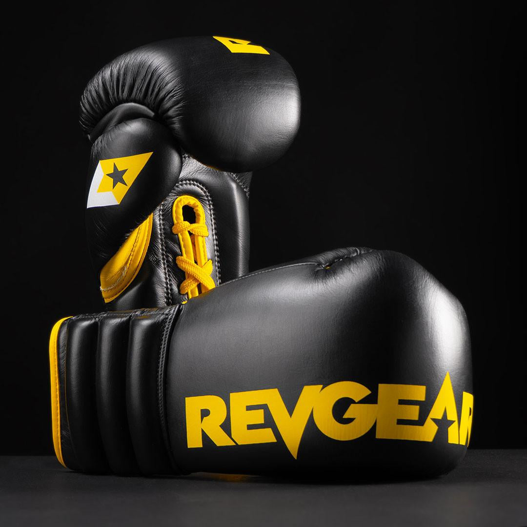 Revgear S4 Pro Lace Boxing Gloves - Professional Sparring