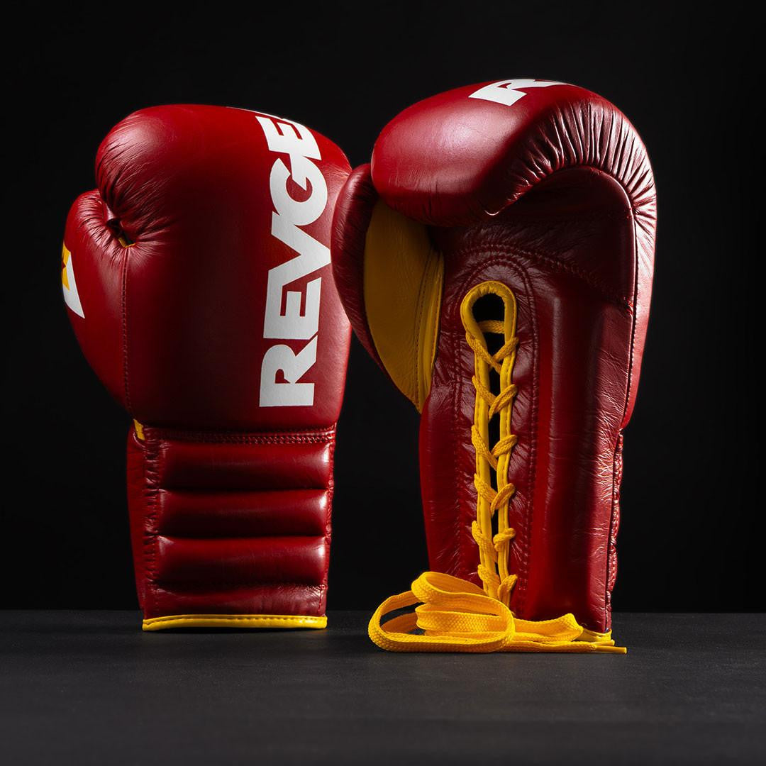 Revgear S4 Pro Lace Boxing Gloves - Professional Sparring