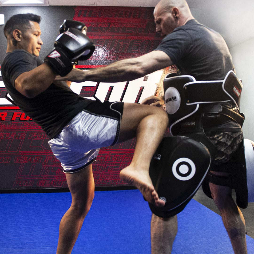 Revgear Thai Original S.H.I.E.L.D. Thigh Pads - Professional Muay Thai Power Training Gear