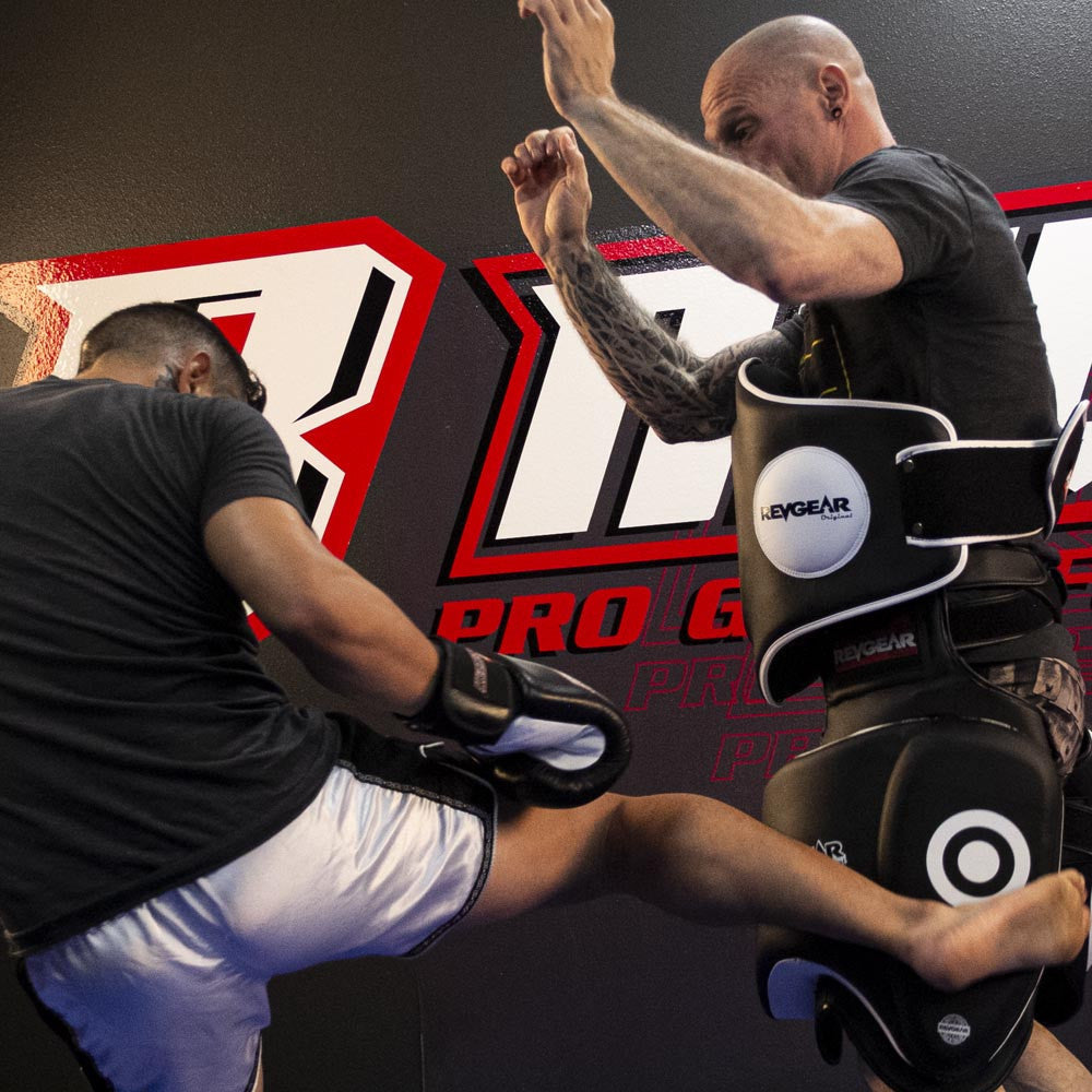 Revgear Thai Original S.H.I.E.L.D. Thigh Pads - Professional Muay Thai Power Training Gear