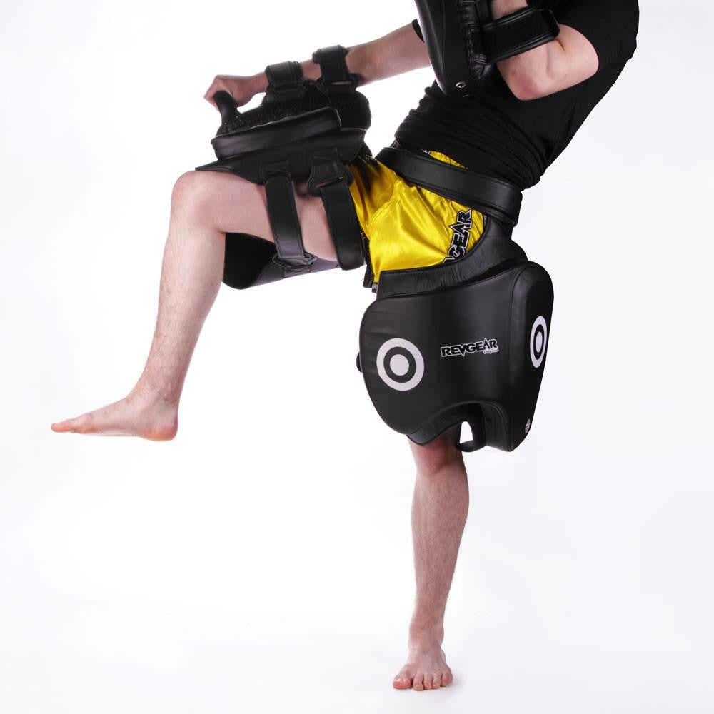 Revgear Thai Original S.H.I.E.L.D. Thigh Pads - Professional Muay Thai Power Training Gear