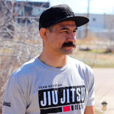Revgear TR Jiu Jitsu Tee - Gray | Lightweight Moisture-Wicking BJJ Shirt