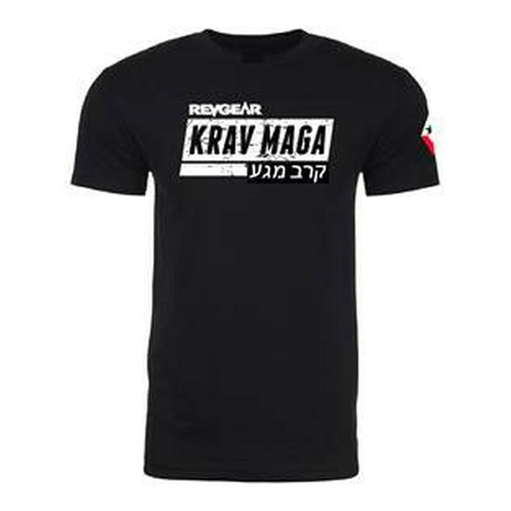 Revgear TR Krav Maga Tee - Black | Lightweight Training Shirt