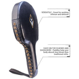 Revgear Leather Striking Paddles - Joint-Friendly Precision Training (Pair)