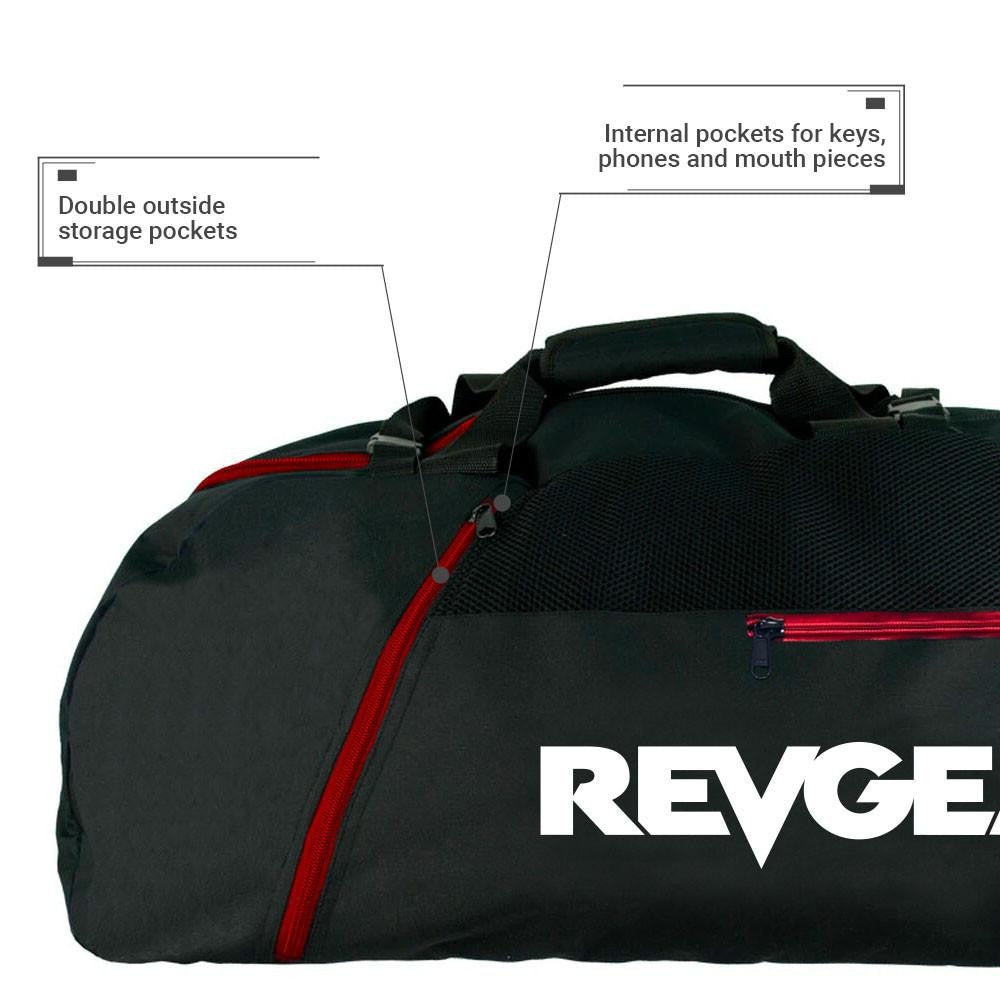 Revgear Transformer Duffel Bag / Backpack | Convertible MMA & Gym Gear