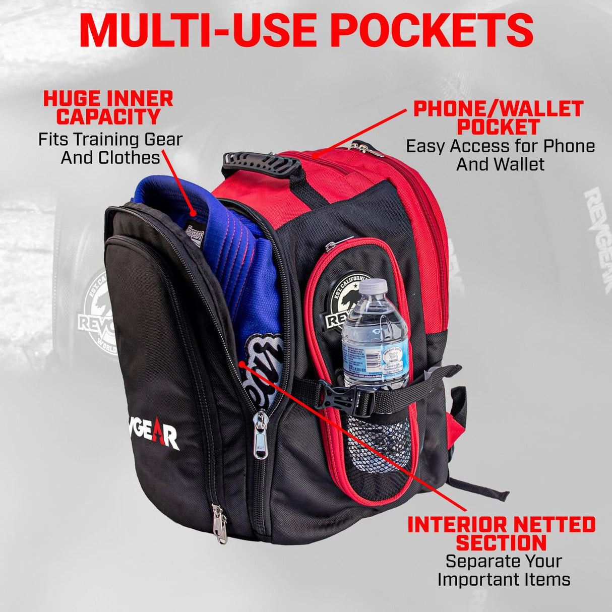 Revgear Travel Locker Urban 'Mini-Beast' Compact Martial Arts Backpack