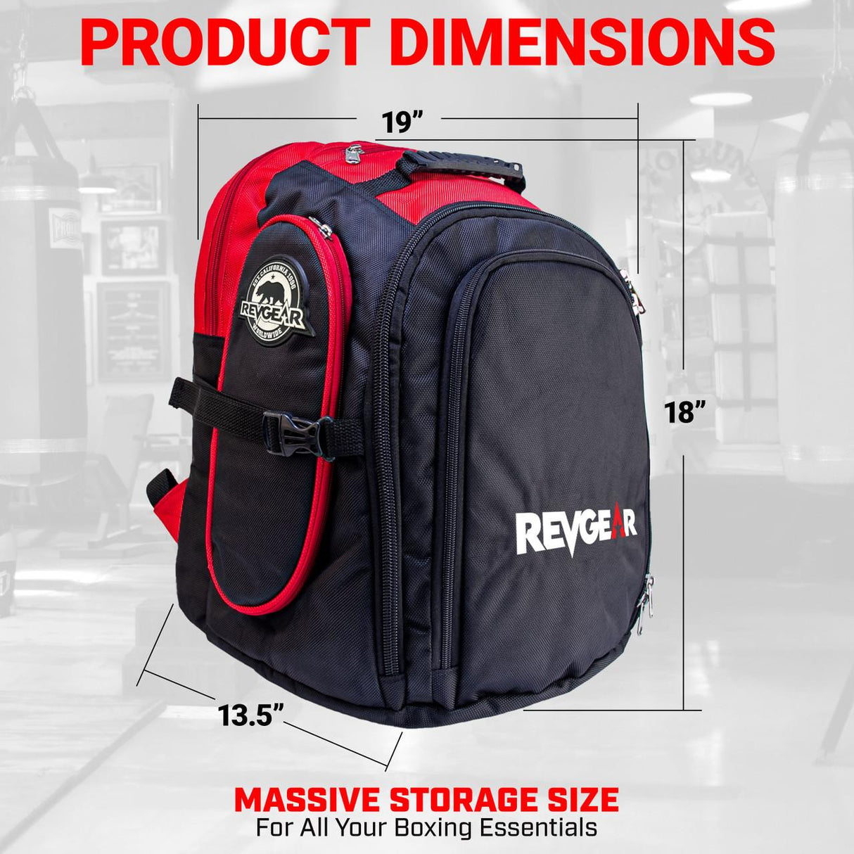 Revgear Travel Locker XL "The Beast" Pro MMA & BJJ Gear Backpack