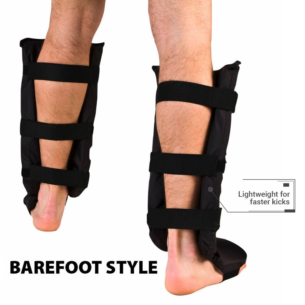 Revgear Ultralight Barefoot Shin and Instep Guard for MMA & Grappling