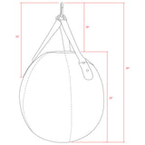 Revgear Wrecking Ball Punching Bag for Precision Striking & Footwork