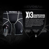 Revgear X13 Compression Short with Cup